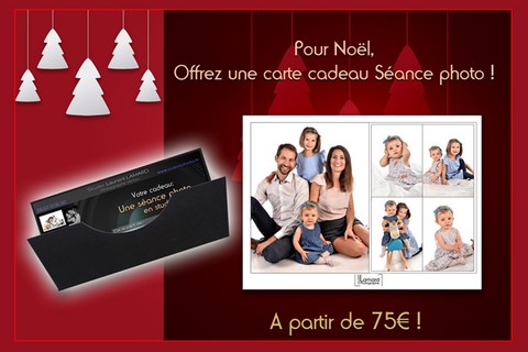 Carte cadeau séance photo Vertou.