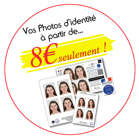 Photographe identité Vertou 8€